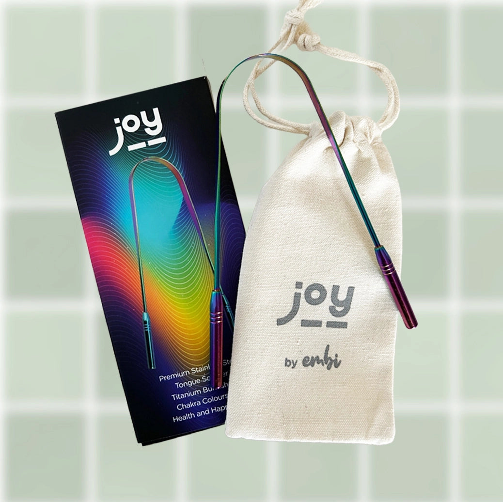 Joy Tongue Scraper | Stainless Steel Tongue Cleaner
