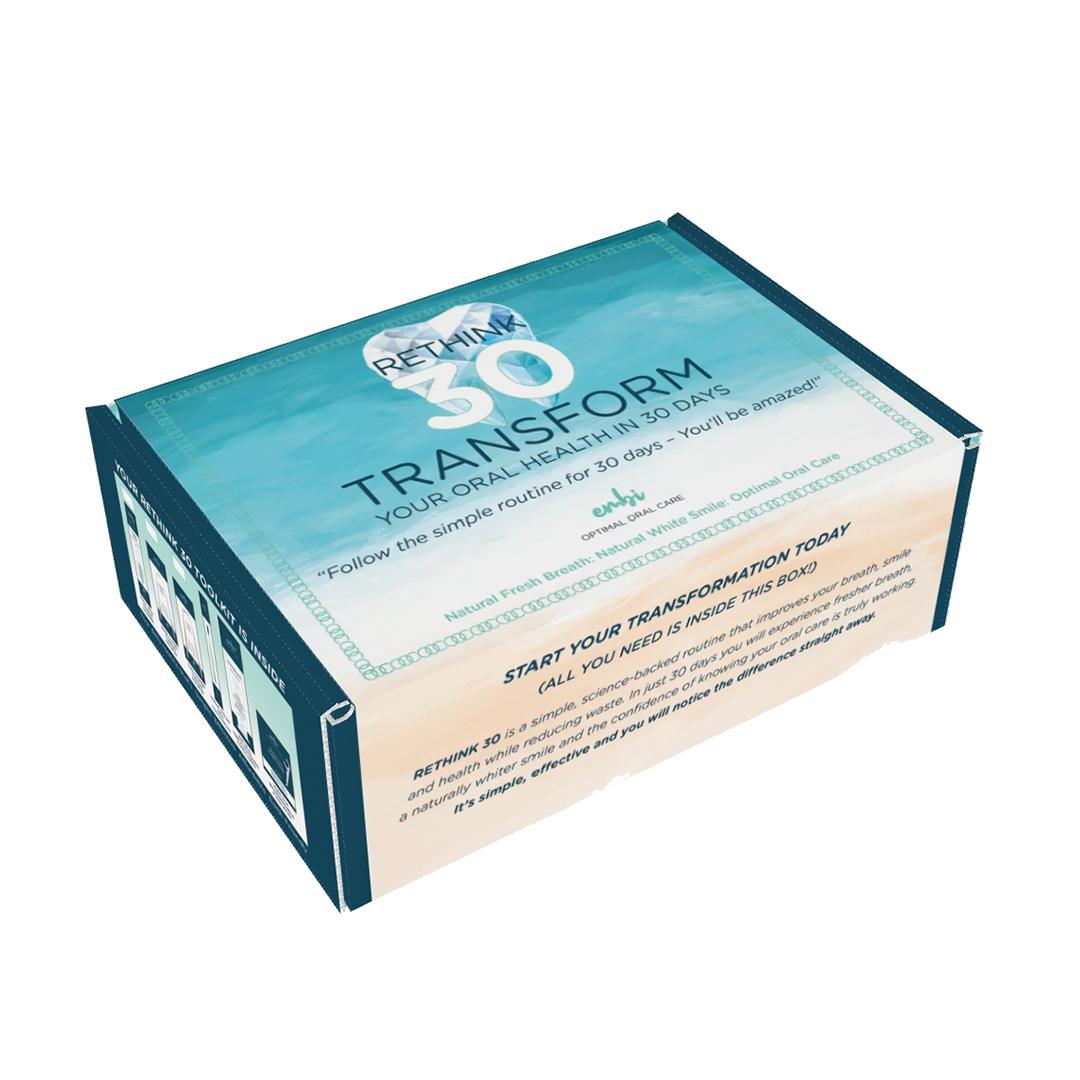 embi OOC First Step RETHINK 30 Eco Oral Care Bundle