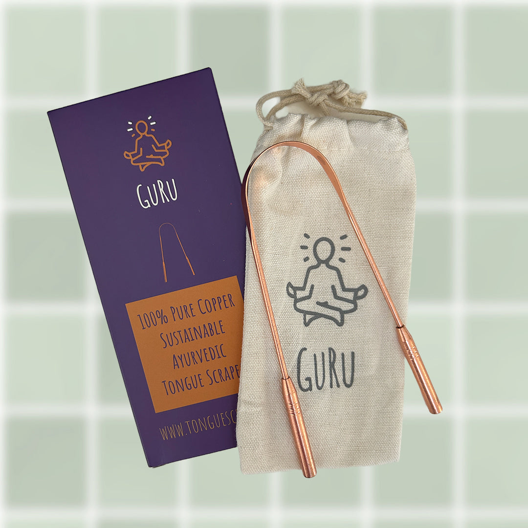Guru Copper Tongue Scraper | Best-Selling Budget Choice